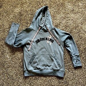 Browning gray womens hoodie size M